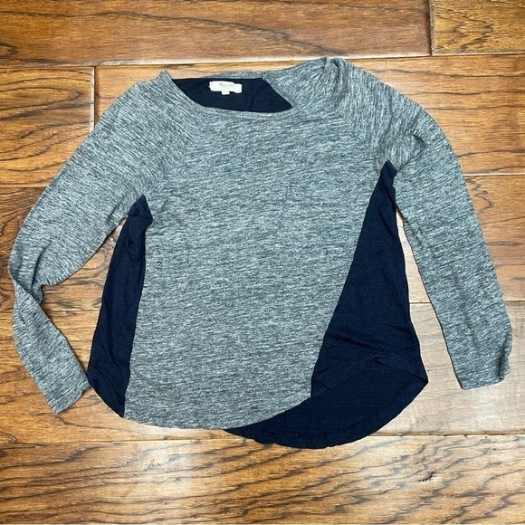 Madewell Linen Curveball Tee - Picture 2 of 5